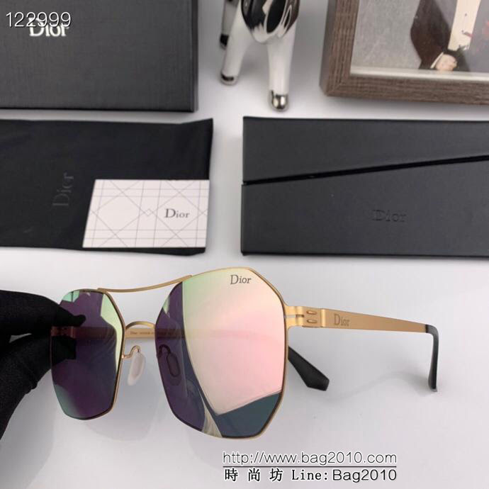 DIOR-迪奧 2019新款 超輕無螺絲壓不壞系列情侶款 大框多邊形 男女通用太陽鏡 100%紫外線防護 5460  lly1248